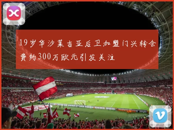19岁华沙莱吉亚后卫加盟门兴转会费约300万欧元引发关注